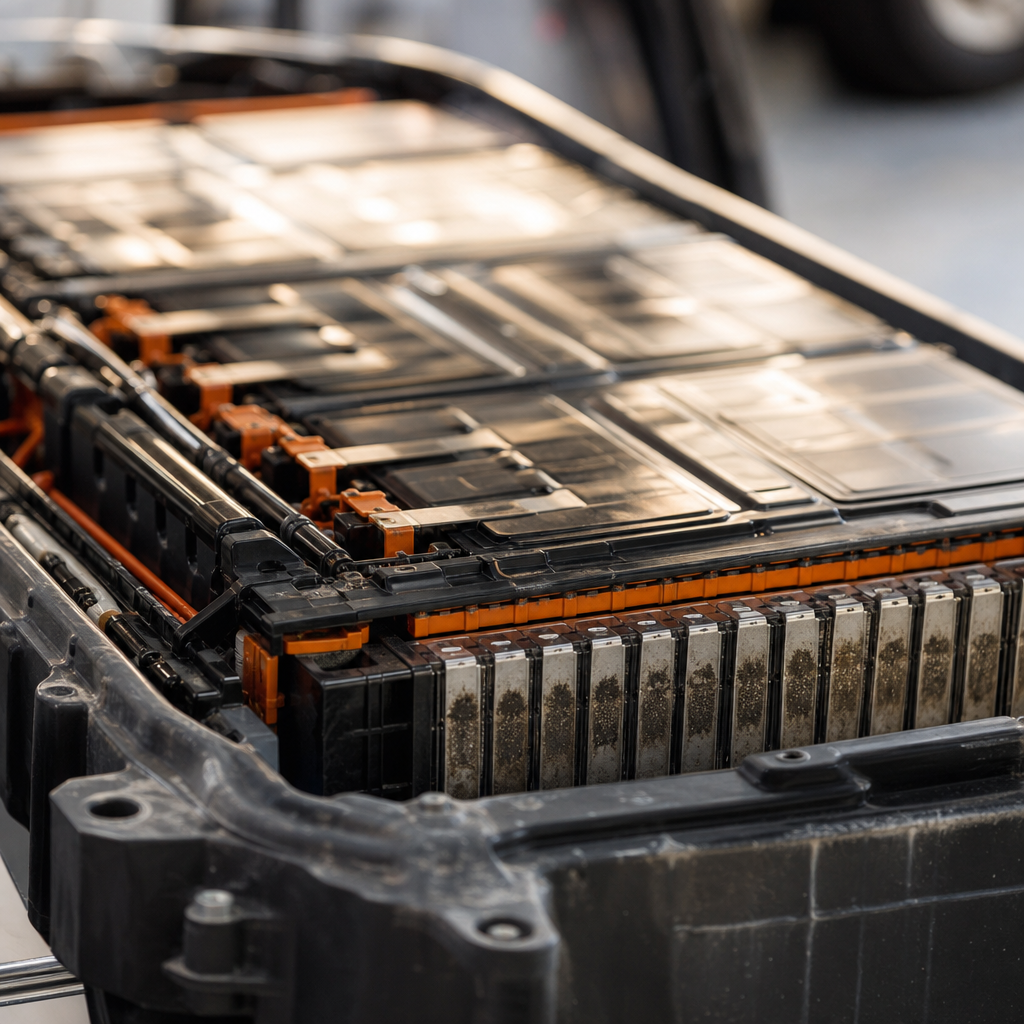 Aging battery losing charge capacity