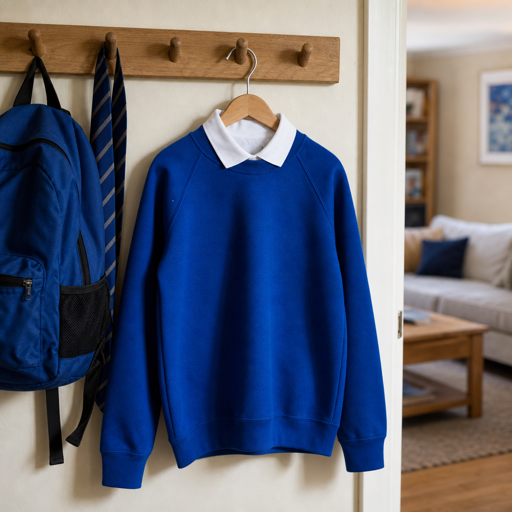 School Uniform on a hanger