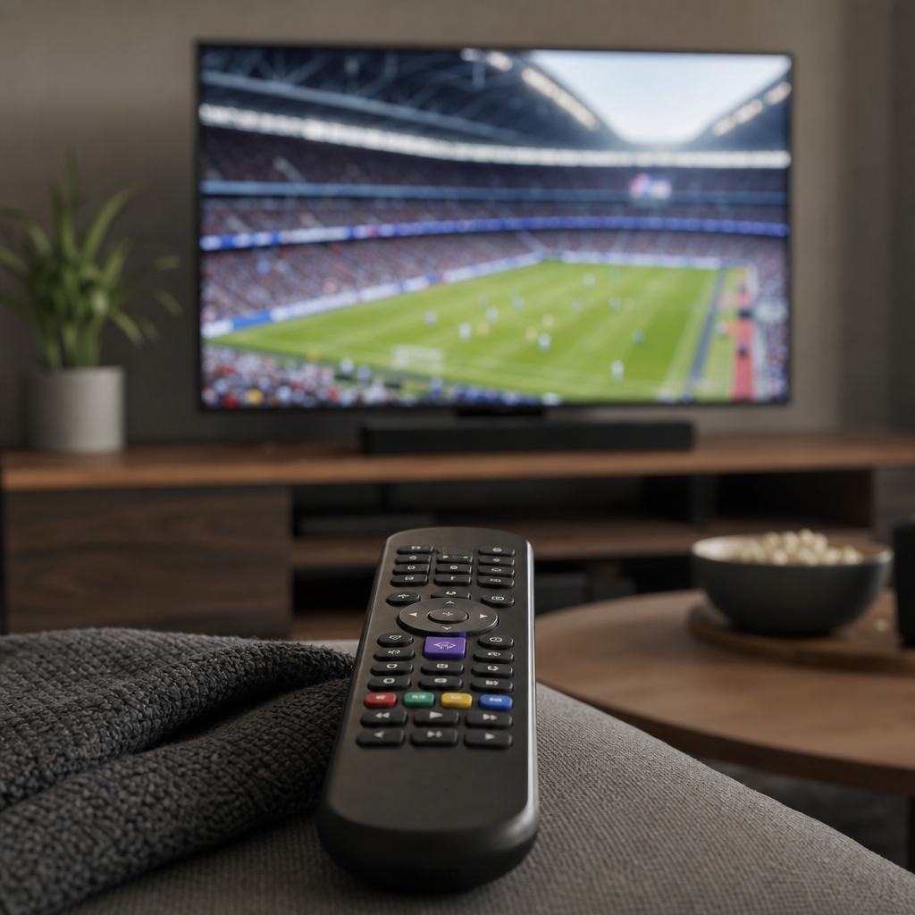football on TV