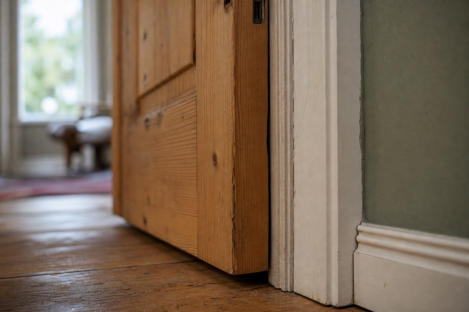door in door frame