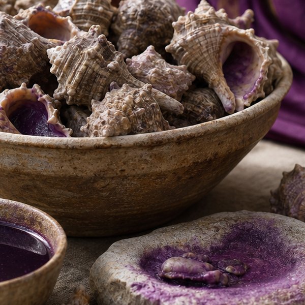 Shells and Purple — detail